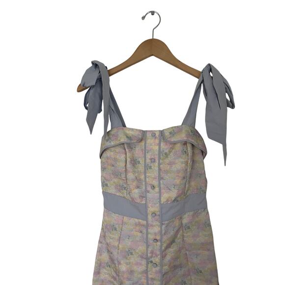 NWT Mable Eliana Bow Tied Midi Dress Size Small - Picture 5 of 7